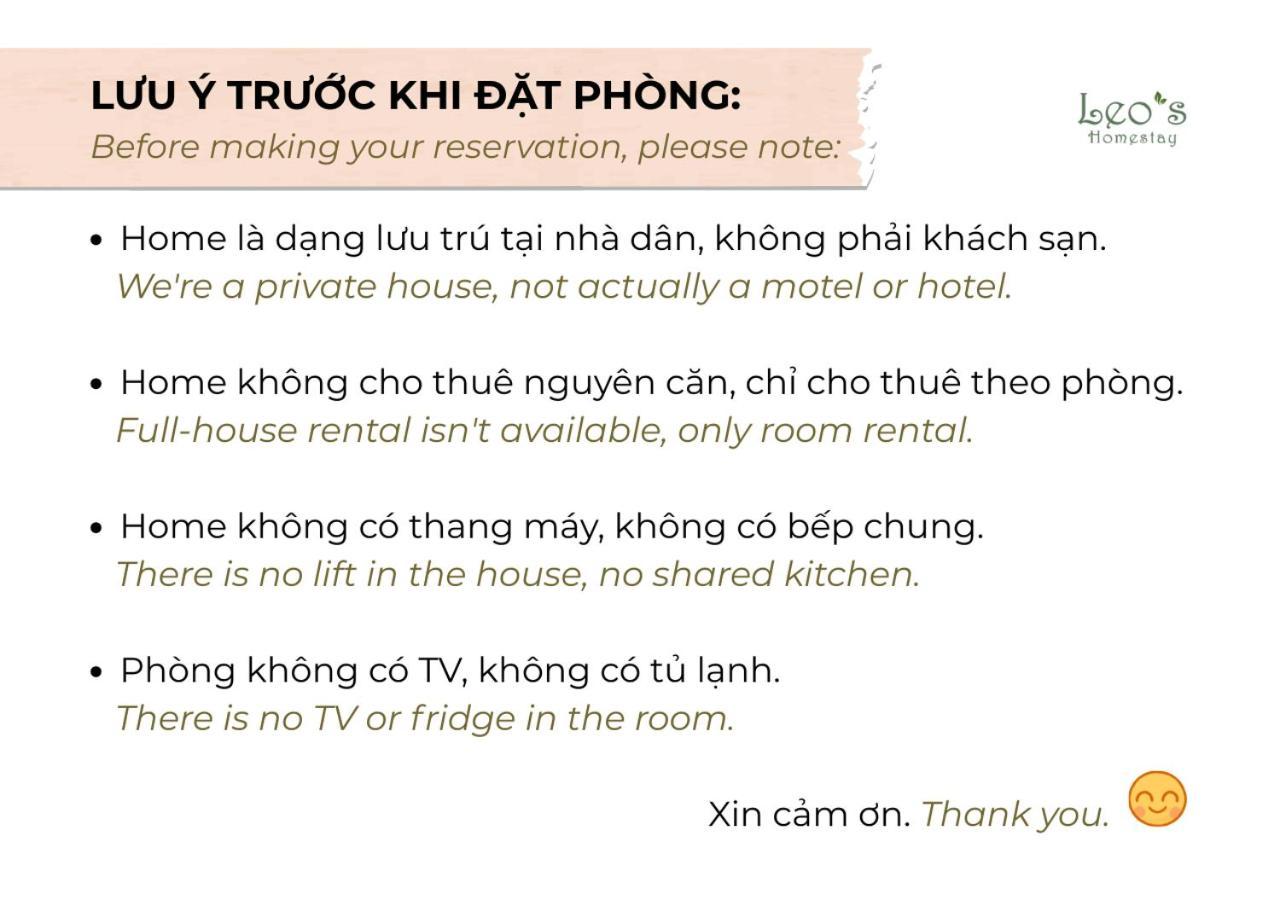 Leo'S Homestay Phan Rang Eksteriør bilde